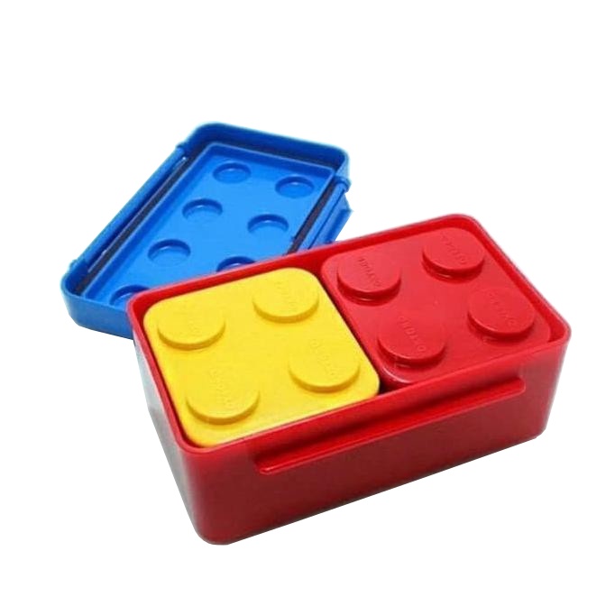 Technoplast Big Block Lunch Set Wadah Kotak Bekal Makan Anak Lunchbox