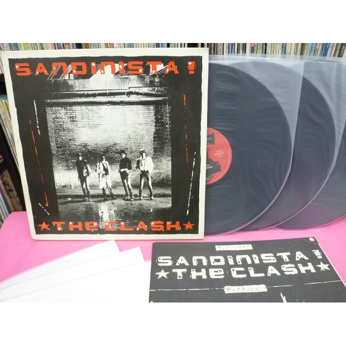Super Hot Vinyl THE CLASH 3LP Sandinista Japan CBS SONY piringan hitam CD Rare  Murah