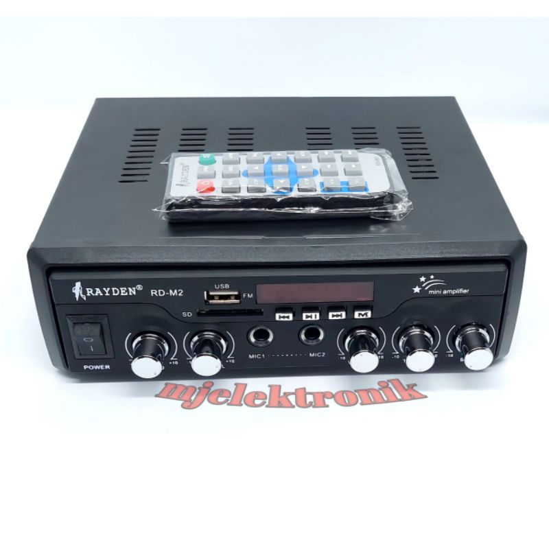 Amplifier Mp5 Rd-m2 sudah support vidio, karaoke