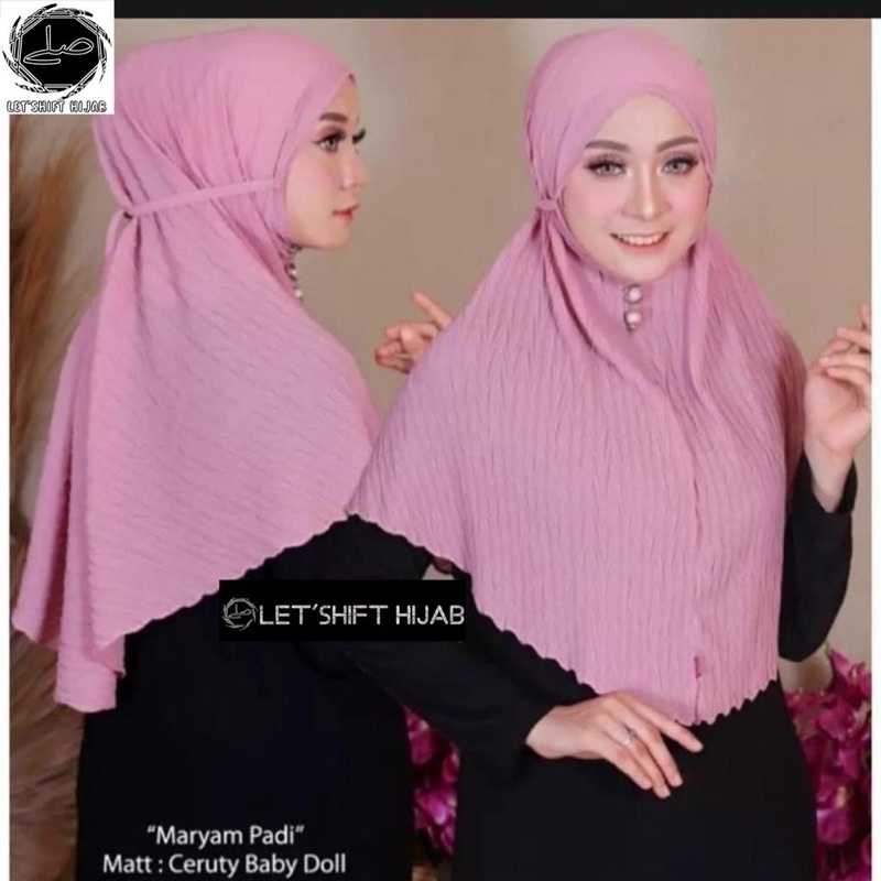 BERGO MARYAM PET PLISKET PADI/ BERGO MARYAM PLISKET/PLISKET PADI PED DAN POLOS