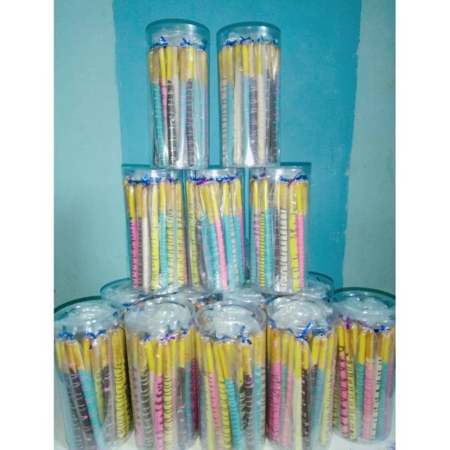 

Biskuit stick pelangi