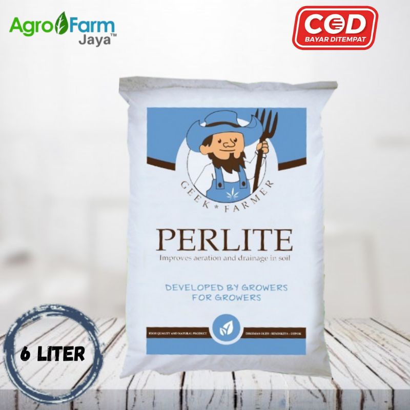 Media Tanam perlite Premium (Geek Farmer)