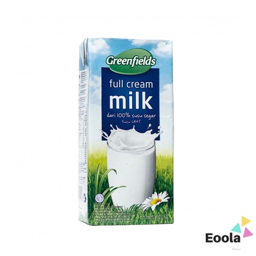 

GREENFIELDS Susu UHT Full Cream Milk 1 Liter