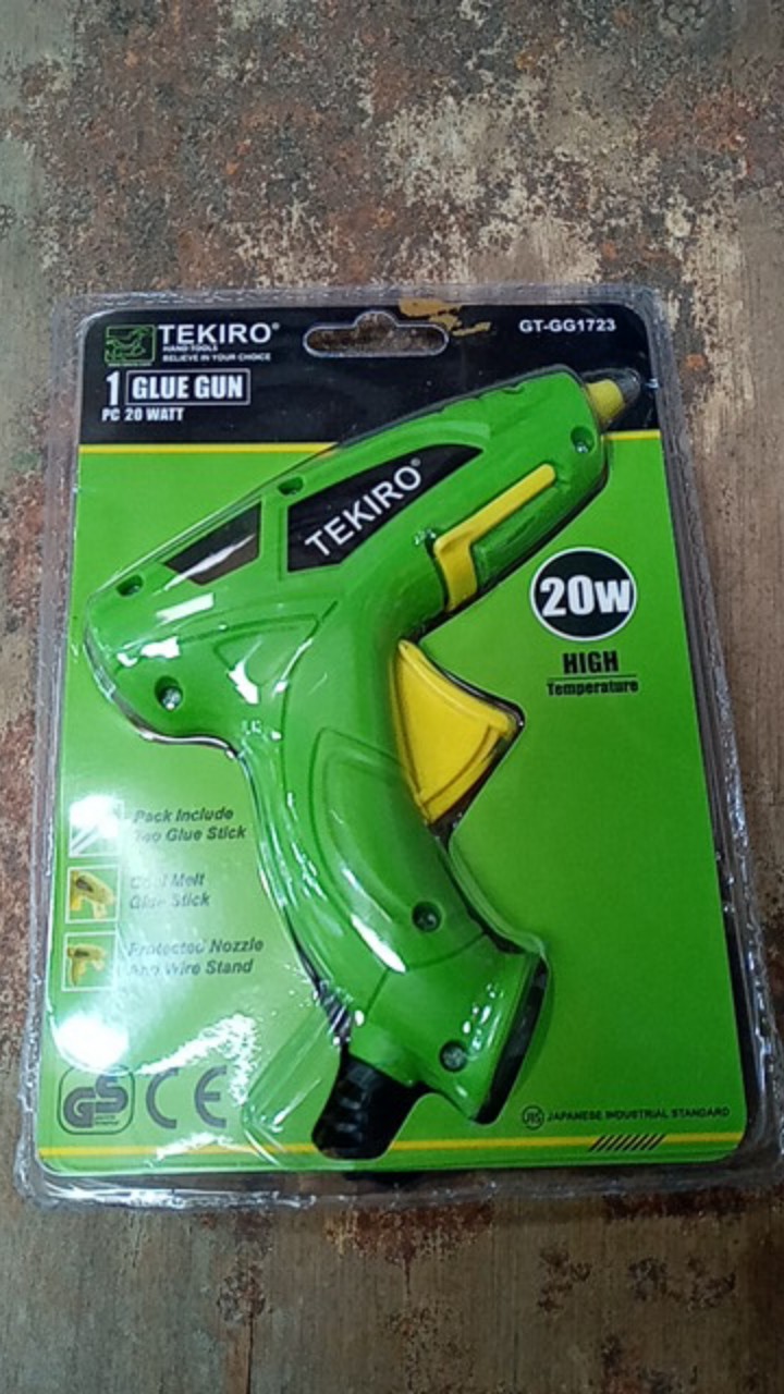 Tekiro Glue Gun 20 Watt / Lem Tembak / Glue Stick / Tembakan Lem 7mm
