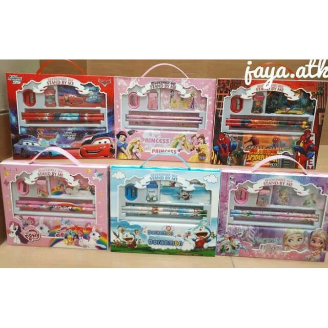 

Paket Alat Tulis Disney souvenir ulang tahun anak Set Alat tulis