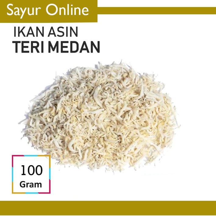 

[Sayuronline] IKAN ASIN TERI NASI MEDAN [100g]