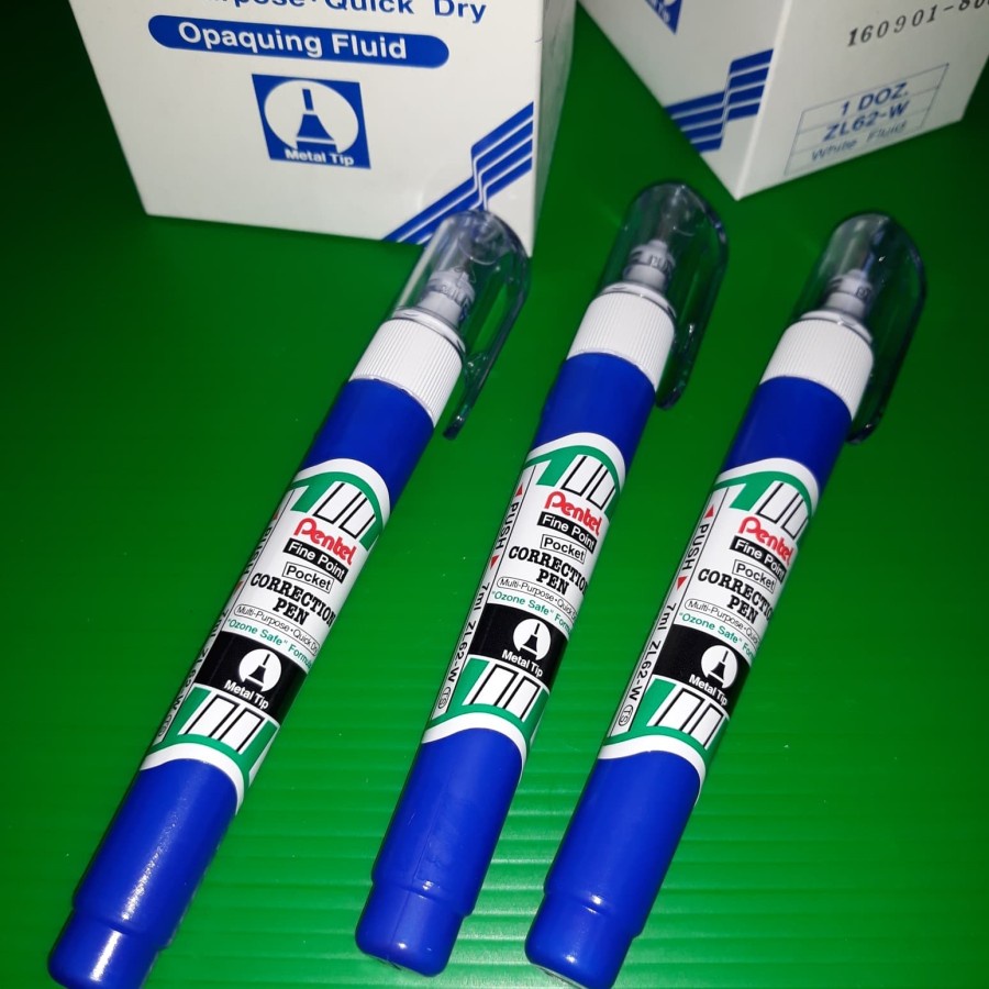 Tip ex Correction Pen Pentel ZL 62 W 7 ml