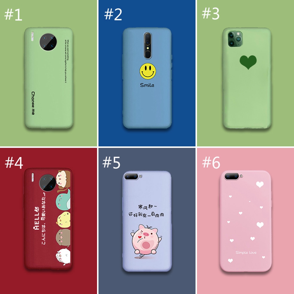 Soft Case Silikon Motif Kartun Lucu Untuk Oppo Realme Xt A5 2020