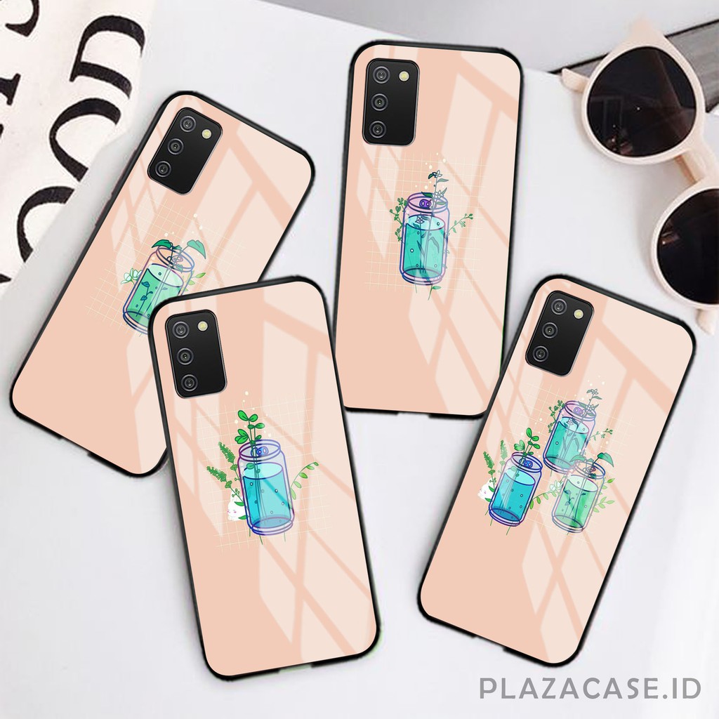 Softcase Glass [K81] for All Type Samsung A02S A12 A01 A01 CORE A20S A50 M11 A11 S10 S10+ J4 A6+ A51