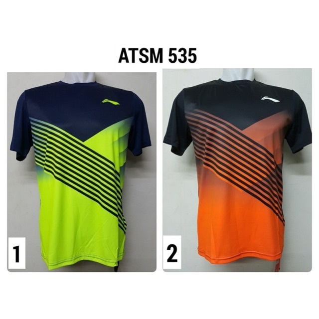 ORIGINAL Lining ATSM 535 ATSM535 Kaos Badminton