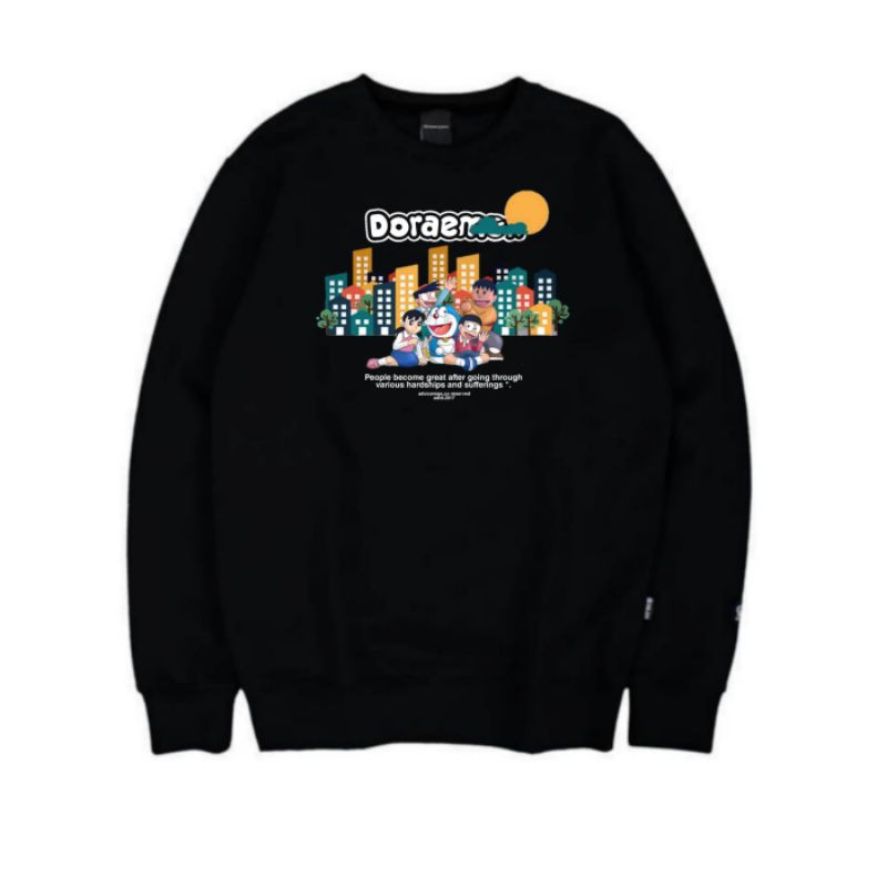 Advicemgs.Co Crewneck Kartun Doraemon City