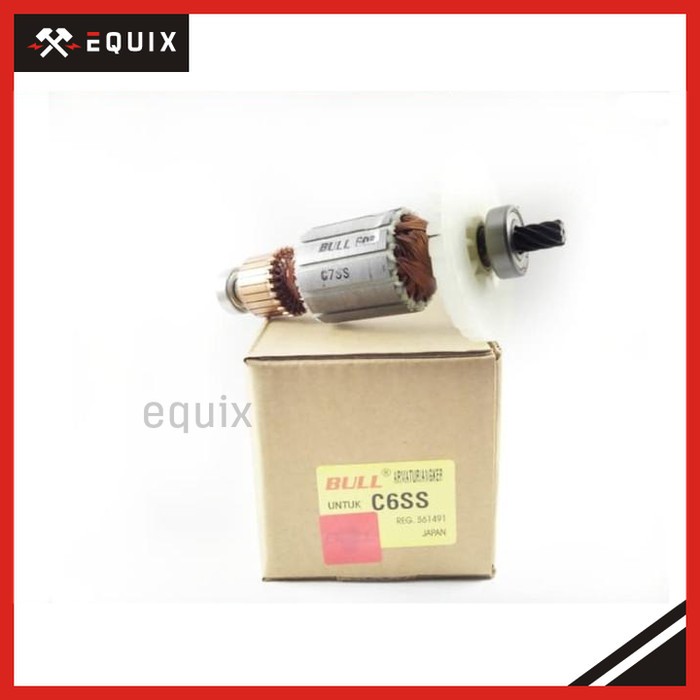 Bull armature C7SS angker for mesin Circular Saw Hitachi C7SS / C6SS