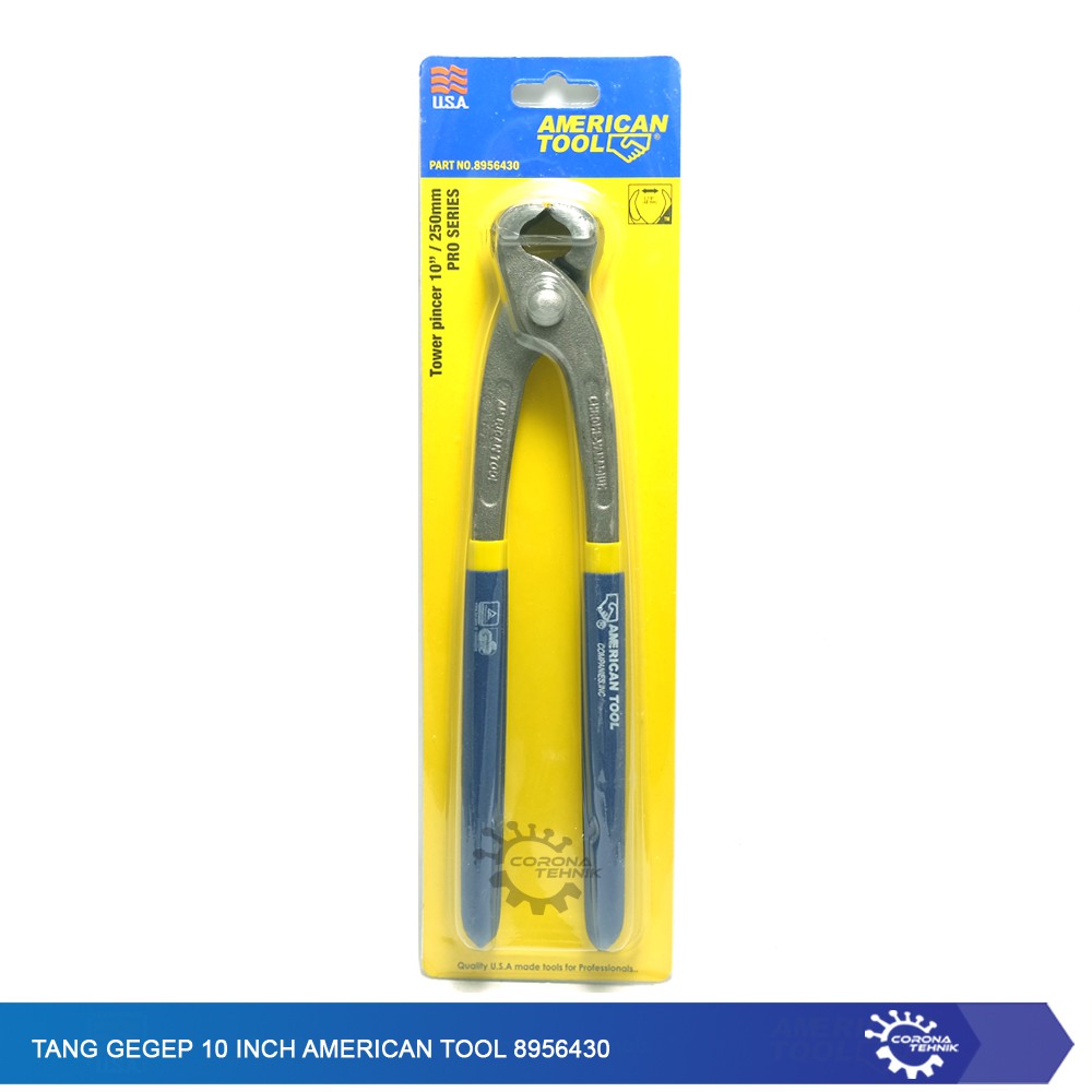 Tang Gegep 10 Inch American Tool 8956430