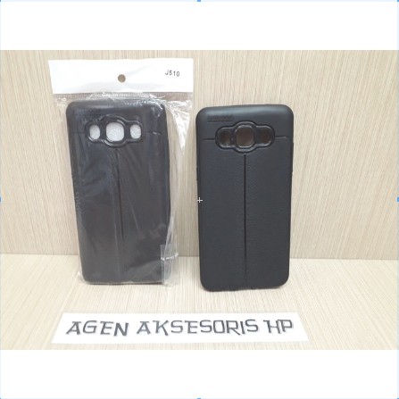 Auto Focus Samsung J5 2016 J510 5.2 inchi Leather Soft Case AUTOFOCUS