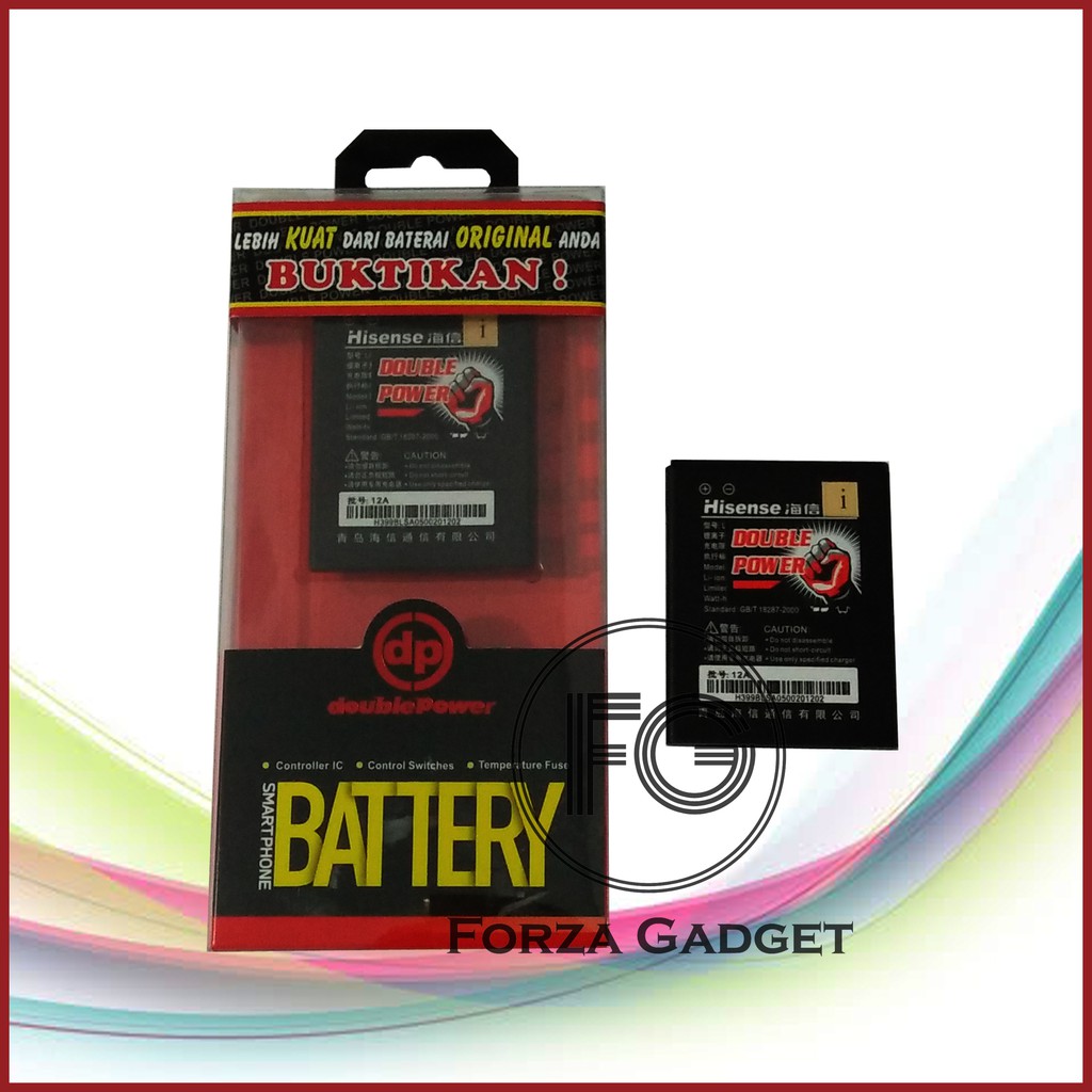 BATTERY DOUBLE POWER ANDROMAX i / AD638G / AD685G / HISENSE E910 / HISENSE E926 / T92, T96,  2630MAH