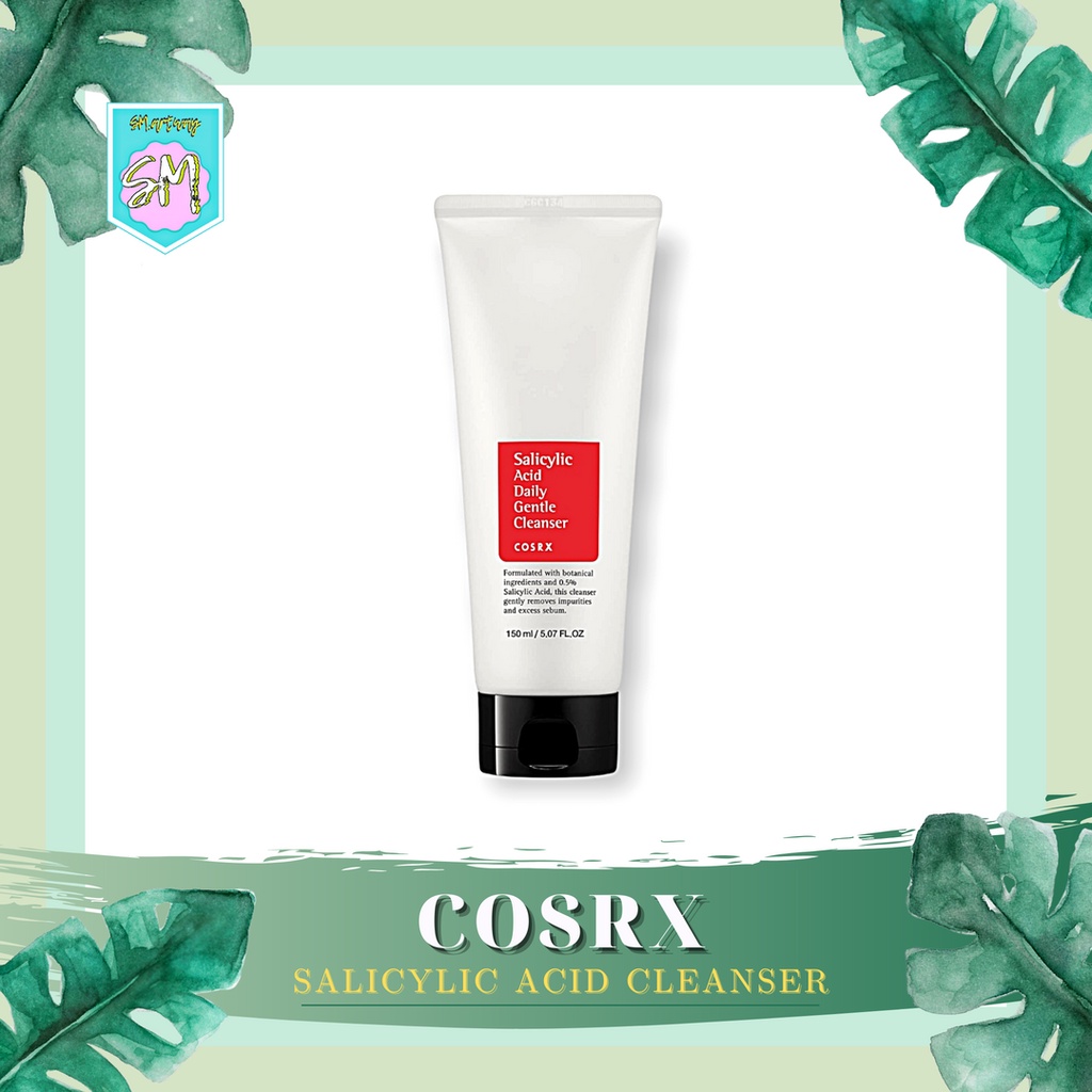 [ BPOM ] COSRX Salicylic Acid Daily Gentle Cleanser | Pembersih Wajah Berminyak &amp; Berjerawat | Facial Foam