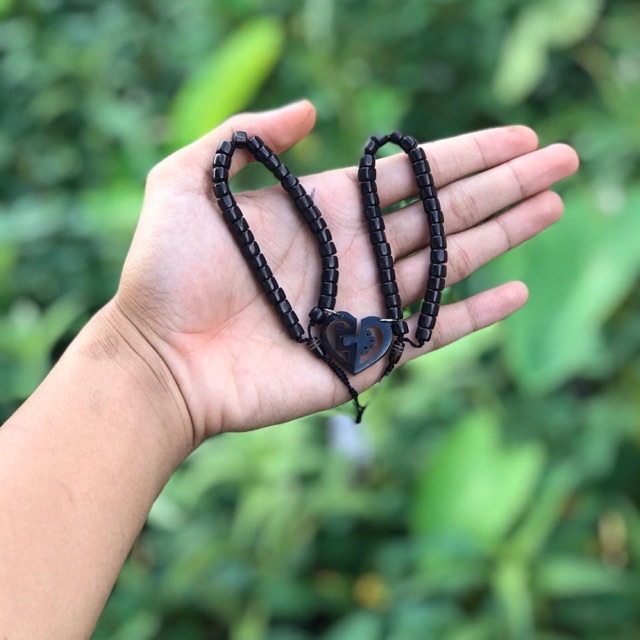 GELANG TASBIH 33 COUPLE LOVE BENTUK KUNCI