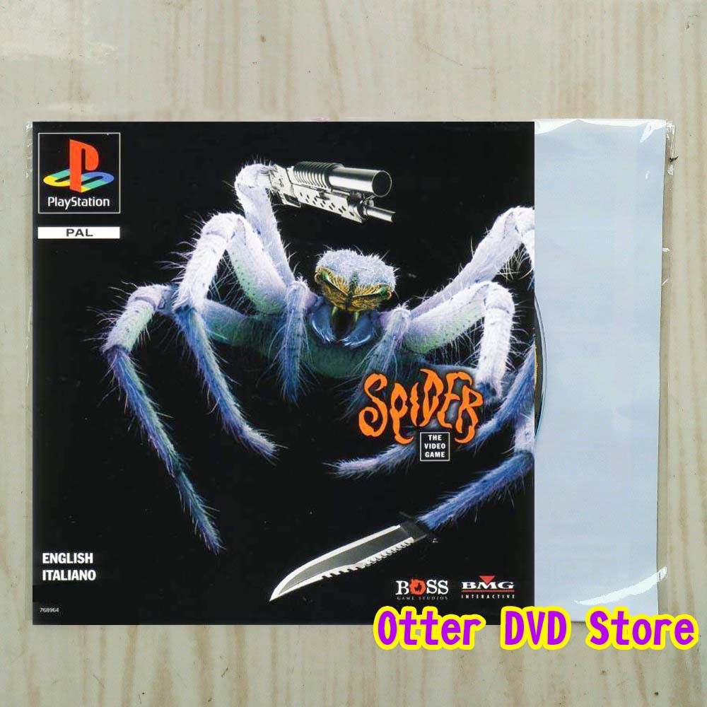 Kaset CD Game Ps1 Ps 1 Spider - The Video Game