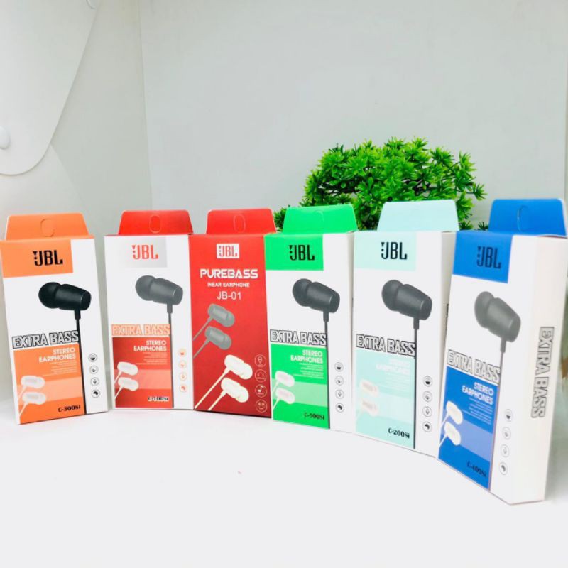 HEADSET /HANDSFREE  EXTRA BASS C100Si /C200Si /C300Si / C400Si / C500Si / JB.01