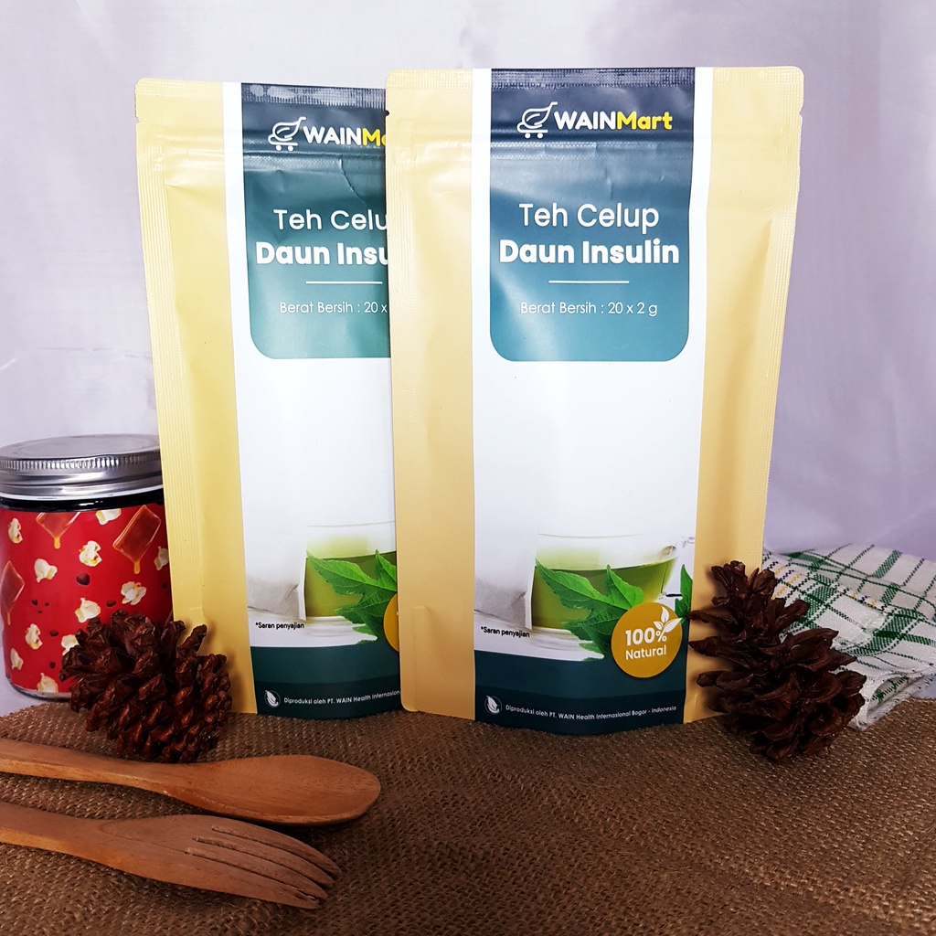

(CUCI GUDANG) Teh Celup Daun Insulin Diabetes - Teh Insulin Diabetes dan Anti-Kanker - Minuman Herbal Kesehatan Obat Herbal Diabetes
