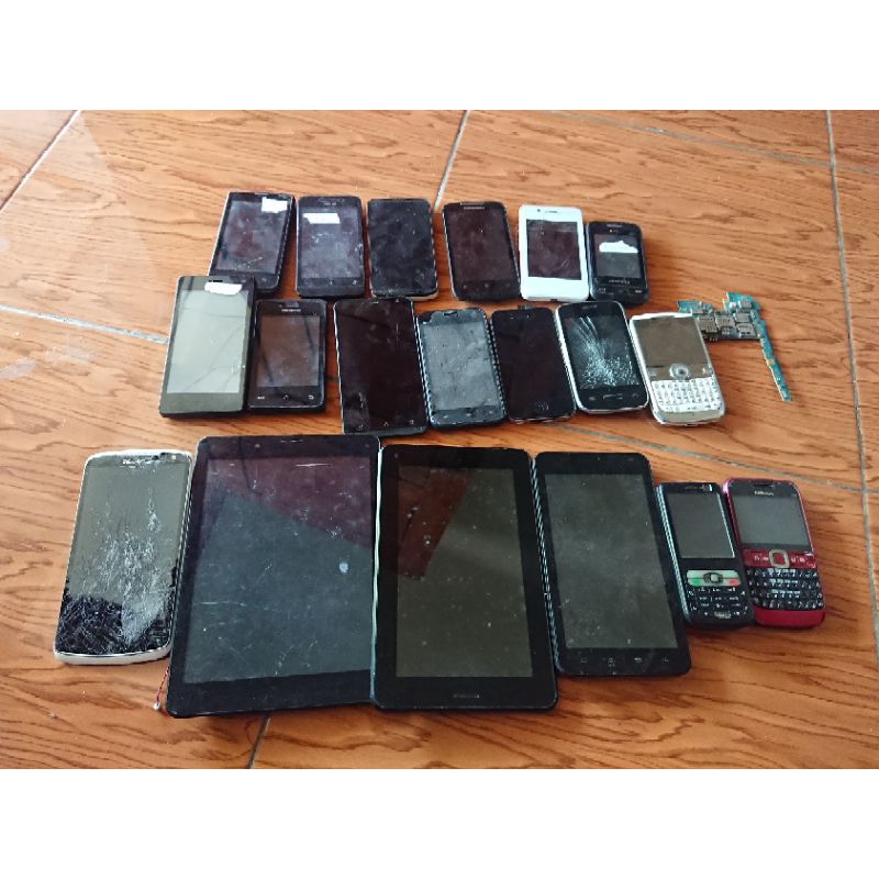 HP android samsung, asus, dll ram 3/32 rusak minus borongan