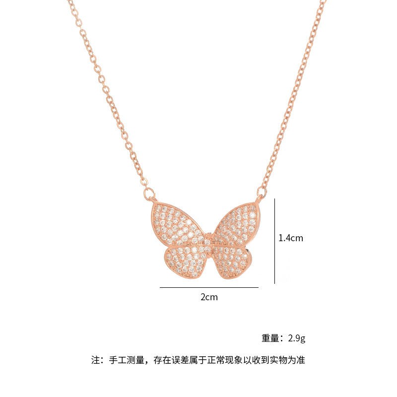 AKSESORIS KALUNG FASHION WANITA KUPU-KUPU 0368