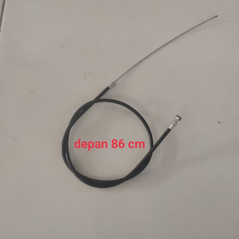 KABEL/TALI REM SEPEDA DEPAN/BELAKANG SEPEDA-Depan 86 cm
