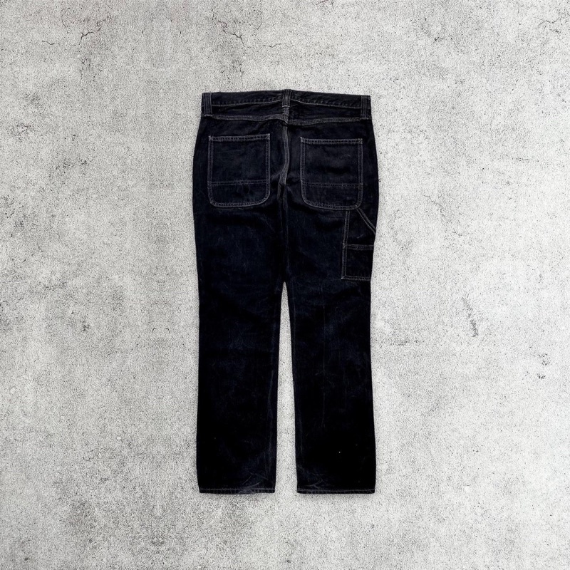 G4P carpenter black jeans longpants, slim straight fit