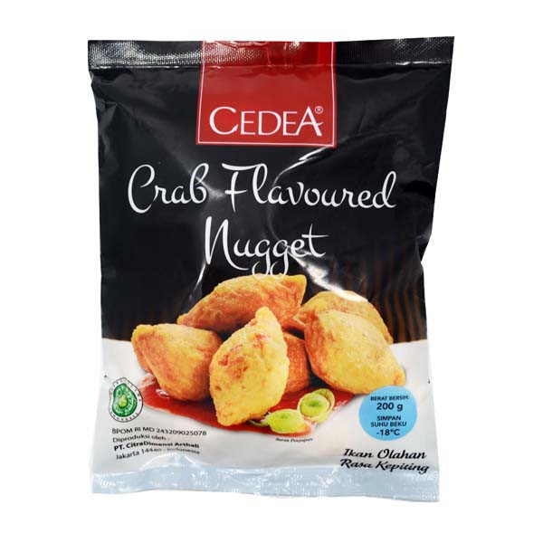 

CEDEA CRAB FLAVOURED NUGGET 200Gr