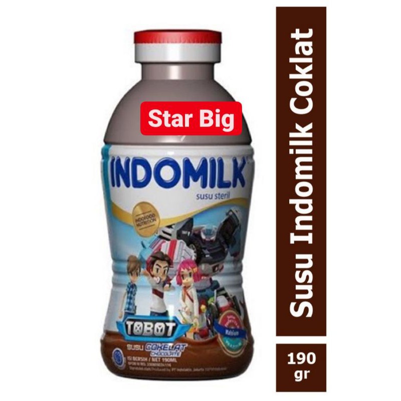 

Indomilk Susu Botol Cair Coklat 190 ml