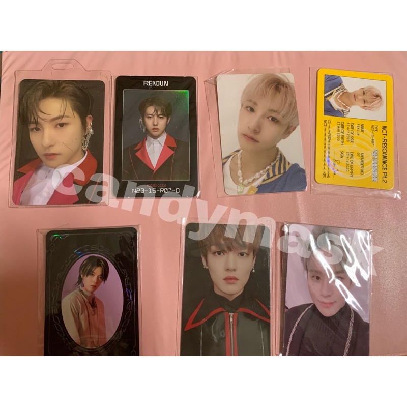 [BACA DESKRIPSI]pc renjun arrival,pc rj depart,id renjun,ac renjun,yb yuta,chenle arrival,jw empathy
