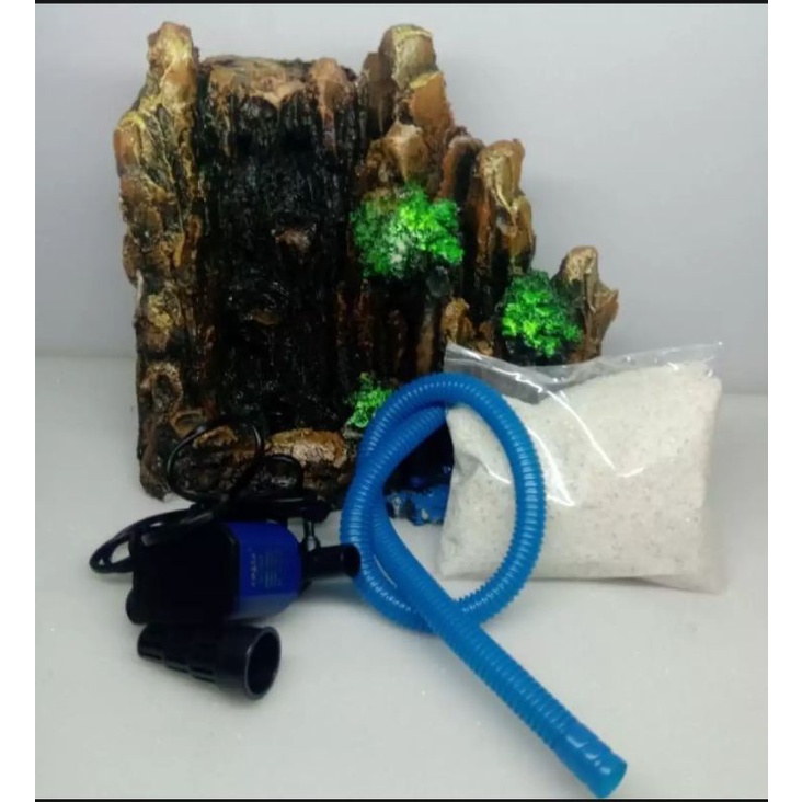 tebing air terjun sudut fullset aquascape