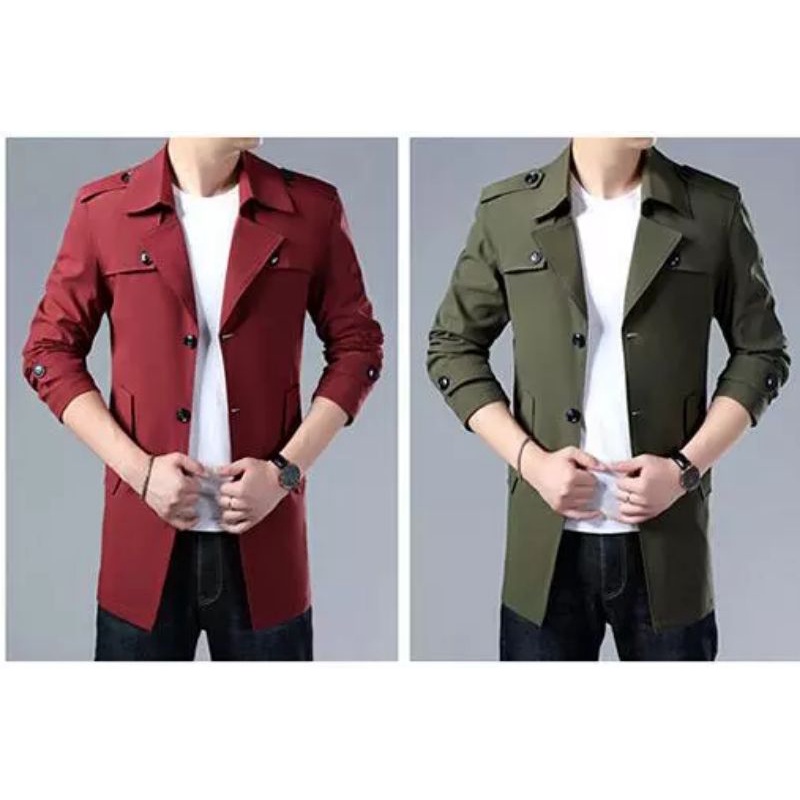 Men's  coat pria model terbaru size S_XXXXL