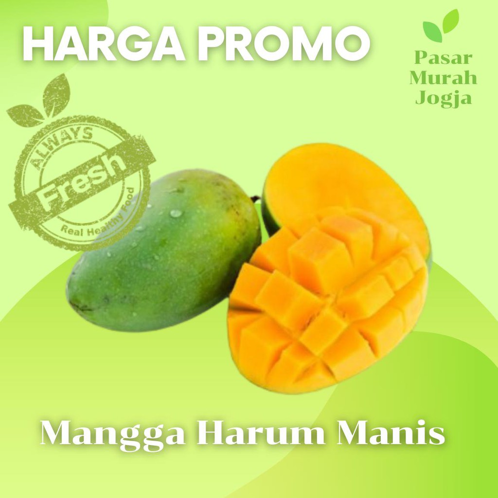 

Mangga Harum Manis 1 Kg Buah Lokal Segar Pasar Murah Jogja