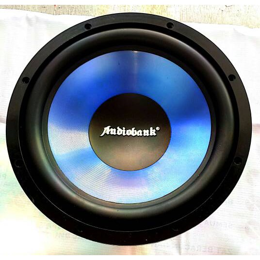 SPEAKER 12 INCH SUBWOOFER AUDIOBANK 600 WATT DOUBLE COIL (ORIGINAL)