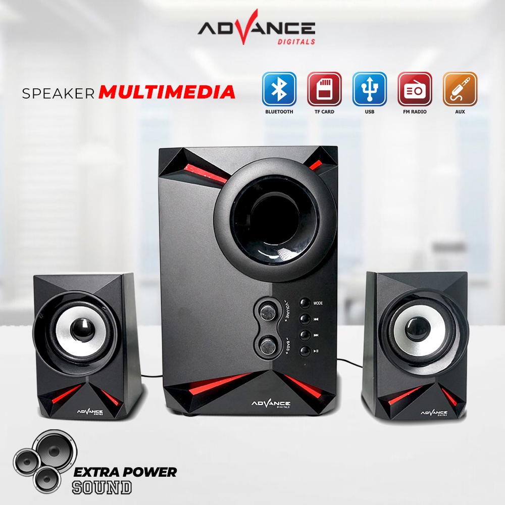 【READY STOCK】Advance Speaker Bluetooth Multimedia M180BT NEW CLEON Garansi 1 tahun