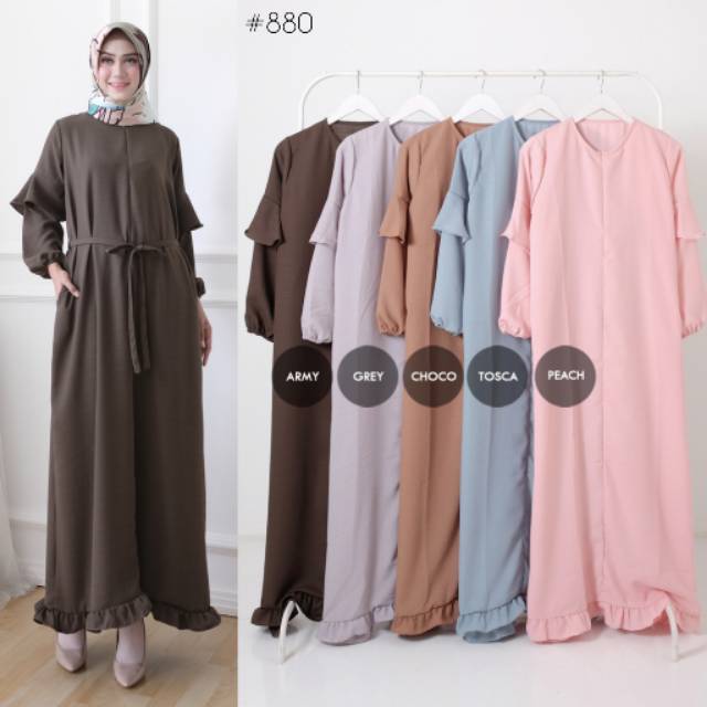 MIA DRESS/DRESS ABG/DRESS POLOS/DRESS TALI/DRESS RUFFLE/GAMIS/GAMIS POLOS