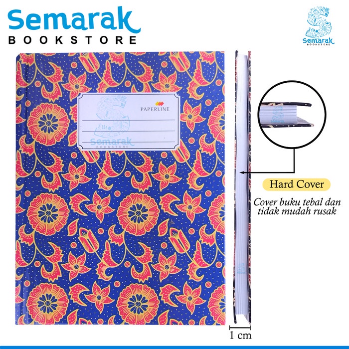 

Hot Sale Buku Tulis Paperline Hard Cover Quatro [1 Pack / 5 Buku @ 100 Lembar] Terlaris