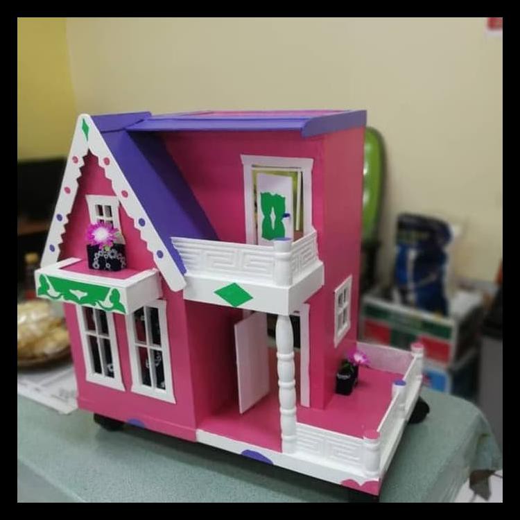 45 Gambar Rumah Barbie  Dari Triplek Terlengkap Neos