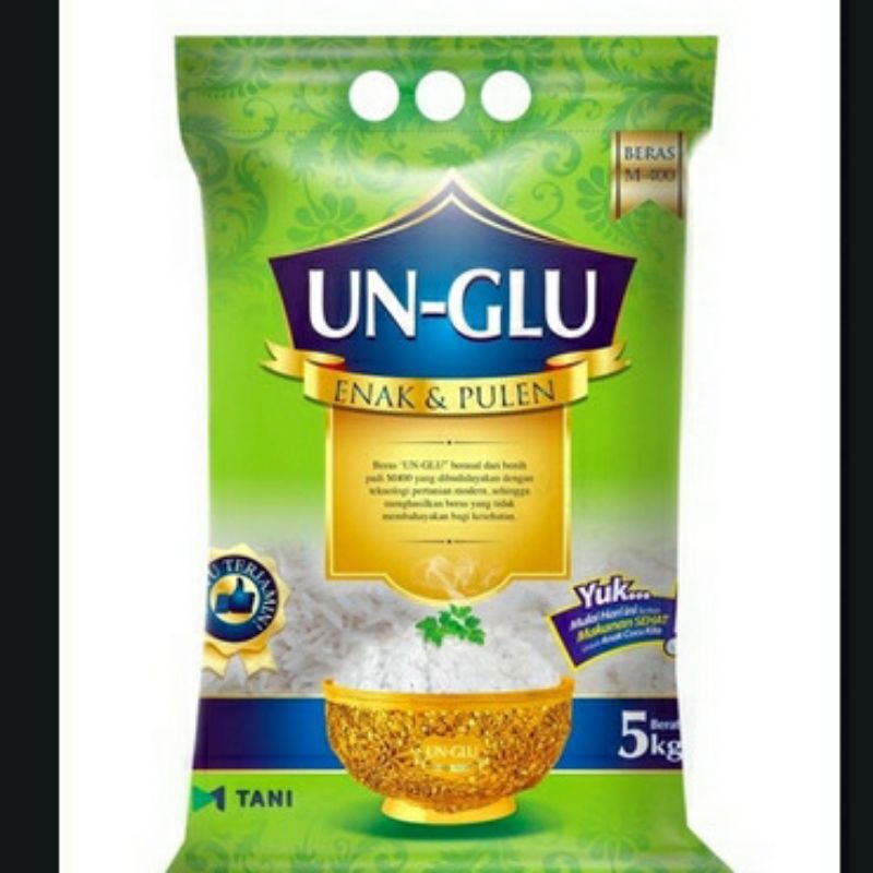 

Beras Premium UN-GLU 5kg