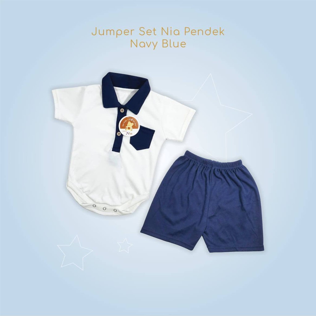 SETELAN JUMPER NIA PREMIUM / SETELAN JUMPER BAYI / SETELAN JUMPER BAYI NIA