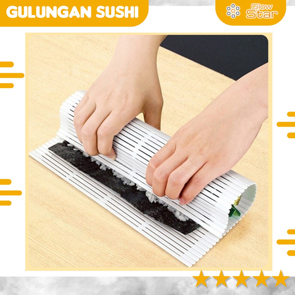 Nori Seaweed Sushi Roll Maker, Penggulung sushi, pembuat sushi, Gulungan sushi Plastik Aman