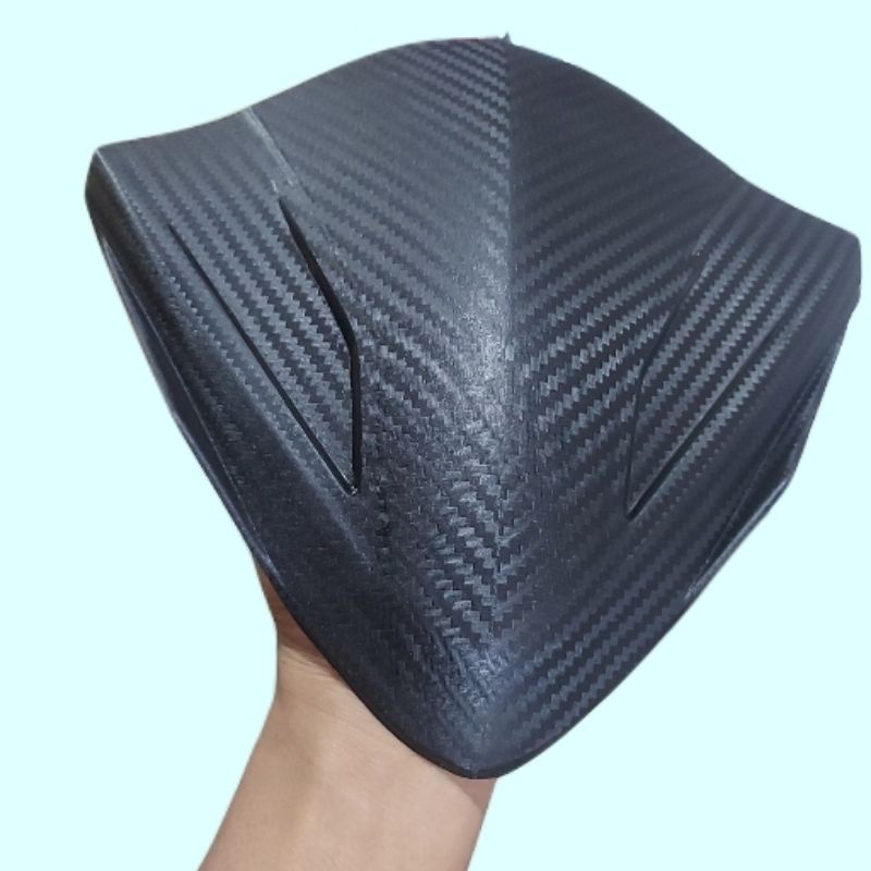 VISOR BEAT FI ESP 2014-2019 HITAM CARBON