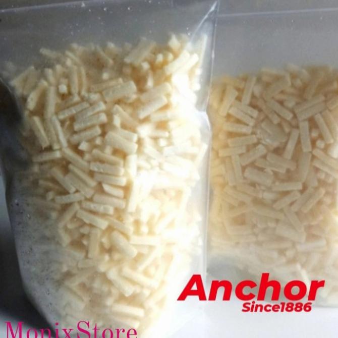 

Anchor Mozzarella Shredded/ Keju Mozarella Parut Anchor 1 Kg