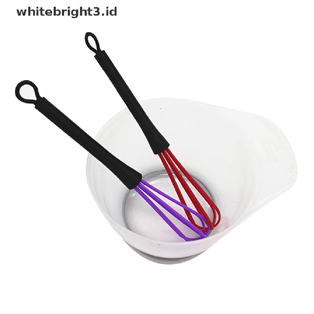 (whitebright3.id) 1pc Alat Pengocok / Pengaduk Cat Rambut Mini Untuk Salon