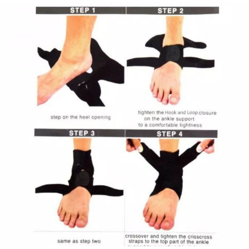 Ankle Support Anti Keseleo Mengobati Cidera Pergelangan Kaki