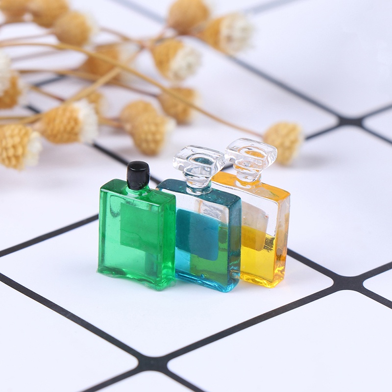 6pcs Miniatur Botol Parfum Skala 1: 12 Untuk Rumah Boneka