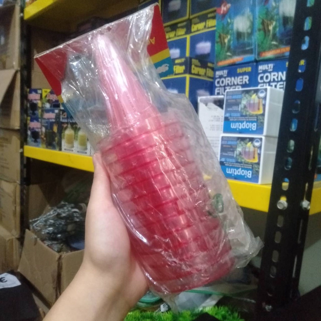 TEMPAT CACING BESAR 12 PCS / CORONG CACING BESAR 1 LUSIN AKSESORIS AQUARIUM