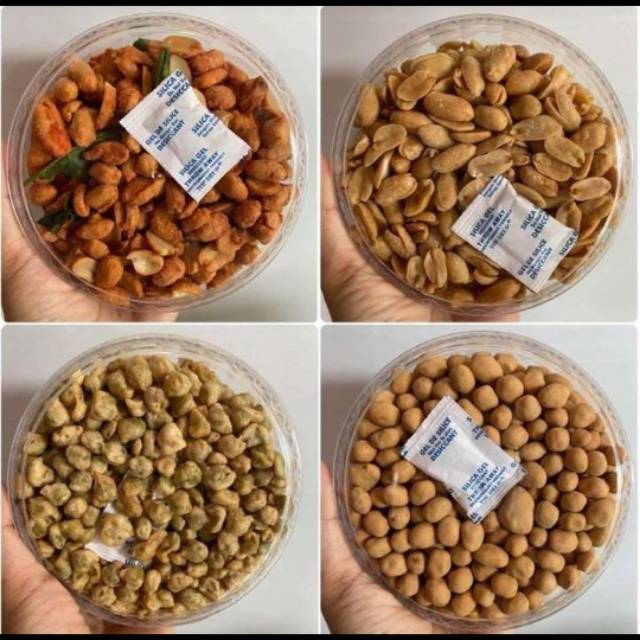 

Kacang bangkok paket kacang isi 4 toples