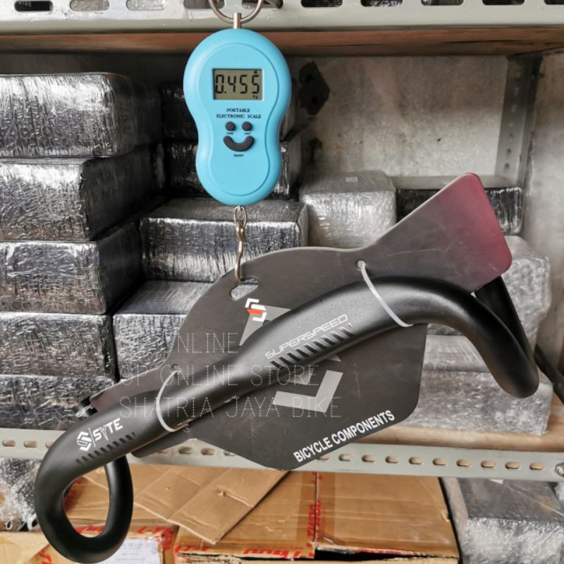 handlebar stang sepeda balap fixie dropbar pipih alloy SYTE